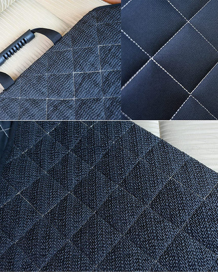 2Pcs Front Seat Covers, Front Dog Car Seat Cover, Durable Pet Car Seat Protectors with Anti-Slip Backing for Car SUV (Black)