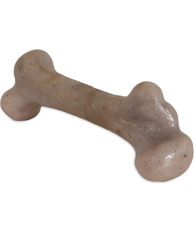 Dinosaur Barkbone - Nylon Dog Bone for Aggressive Chewers - Bacon Flavor - 8.5"