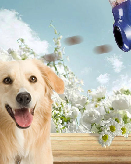 Pet Treat Launcher Interesting Dog Food Catapult Puppy Snack Feeder Pet Training Food Dispenser Toys Dog Interactive Toys