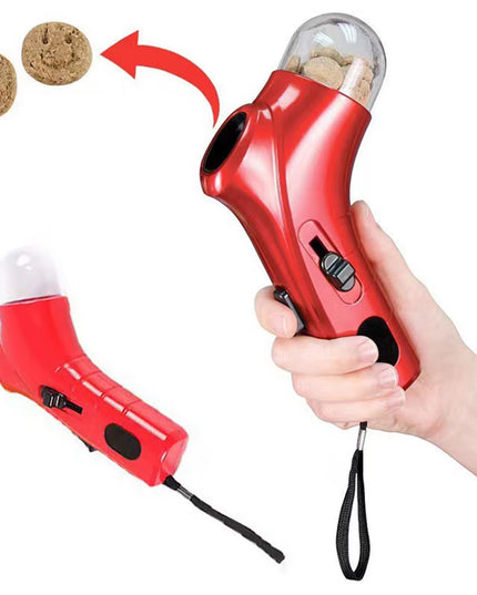 Pet Treat Launcher Interesting Dog Food Catapult Puppy Snack Feeder Pet Training Food Dispenser Toys Dog Interactive Toys
