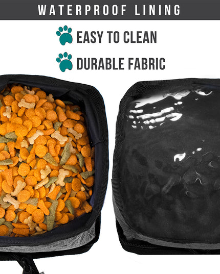 Travel Collapsible Dog Bowl Foldable Expand Water Dish for Pet Cat Food Hiking