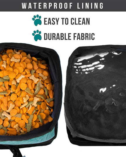 Travel Collapsible Dog Bowl Foldable Expand Water Dish for Pet Cat Food Hiking